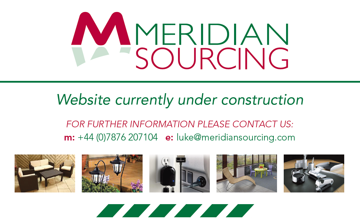 Meridian Sourcing Holding Page